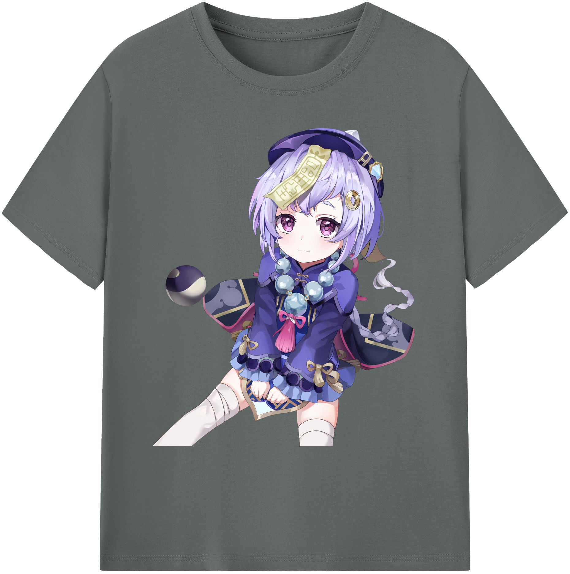 げんし神 七七 なな  genshin Nana 綿100％ メンズ半袖Tシャツ｜肌触りやわらか＆通気性